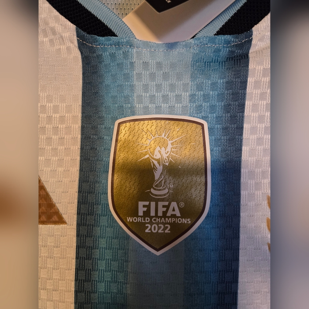 Argentina Home Soccer Jersey World Cup 2026 #10 MESSI - Picture 3 of 10